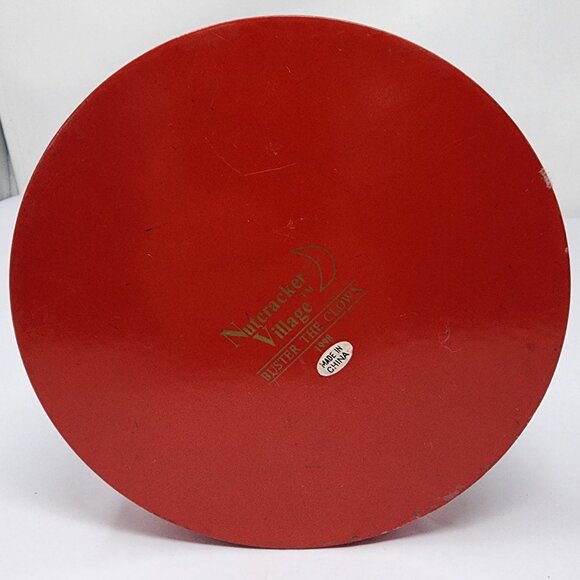 Buster The Clown 1998 15" Nutcracker Figurine With Balloons Vintage As Is - Picture 10 of 14